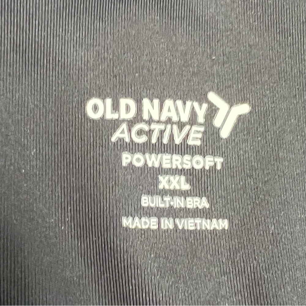 Old Navy Powersoft Racerback Built In Bra Athleti… - image 5